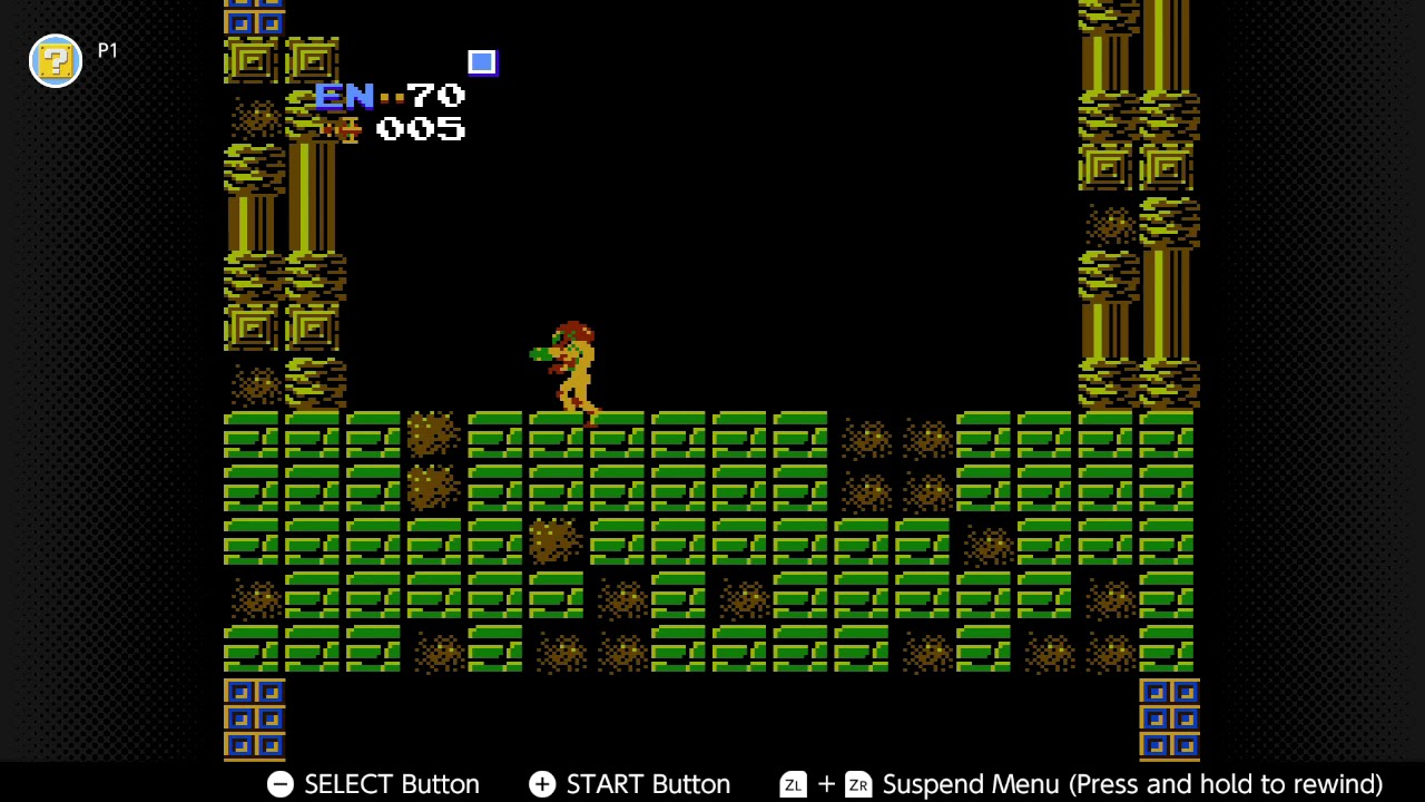 Metroid (NES) - Reaching Varia Door Without High Jump Boots or Ice Beam