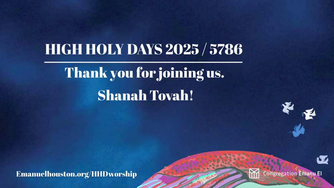 Rosh HaShanah Morning Service (Sept. 23, 2025/5786)