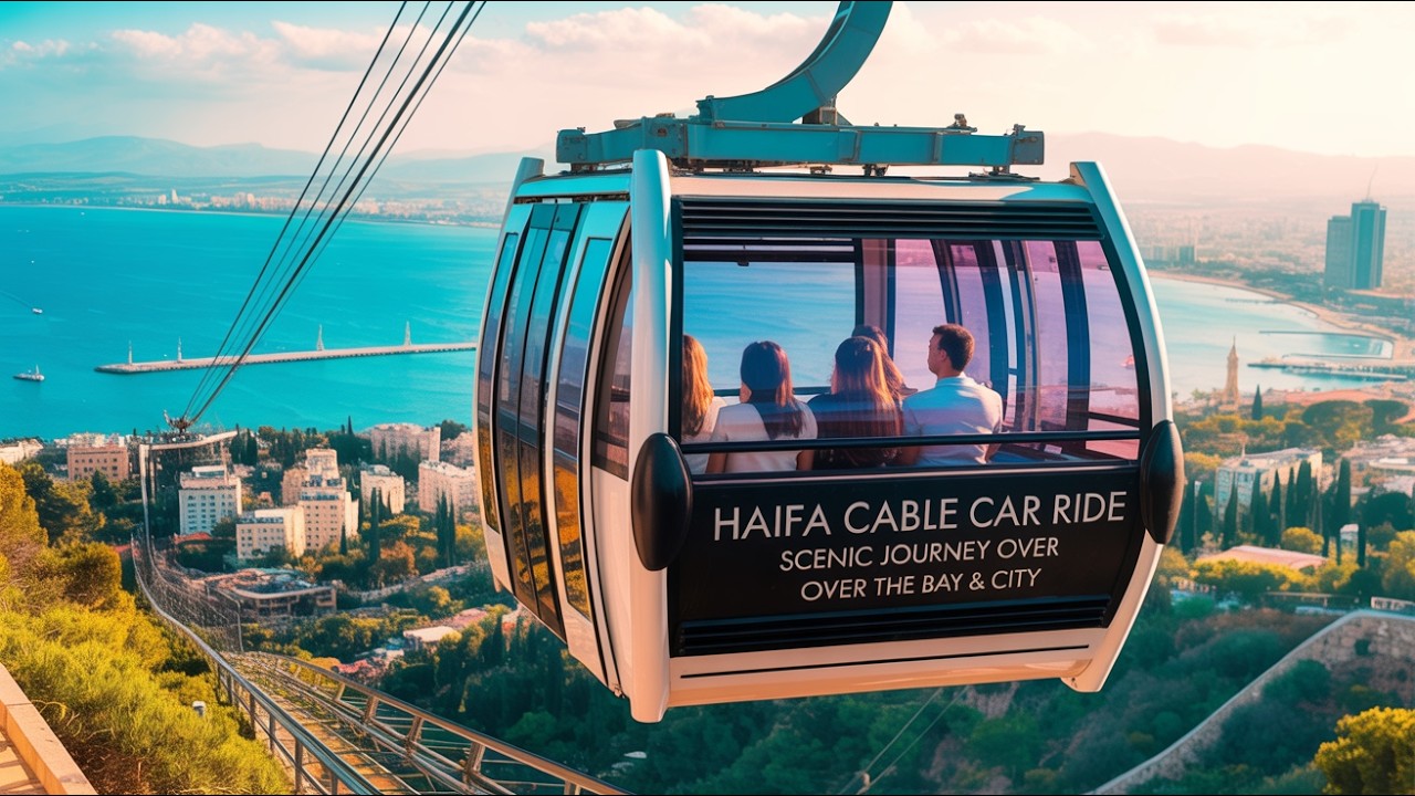 Haifa Cable Car Ride | Scenic Journey Over the Bay & City