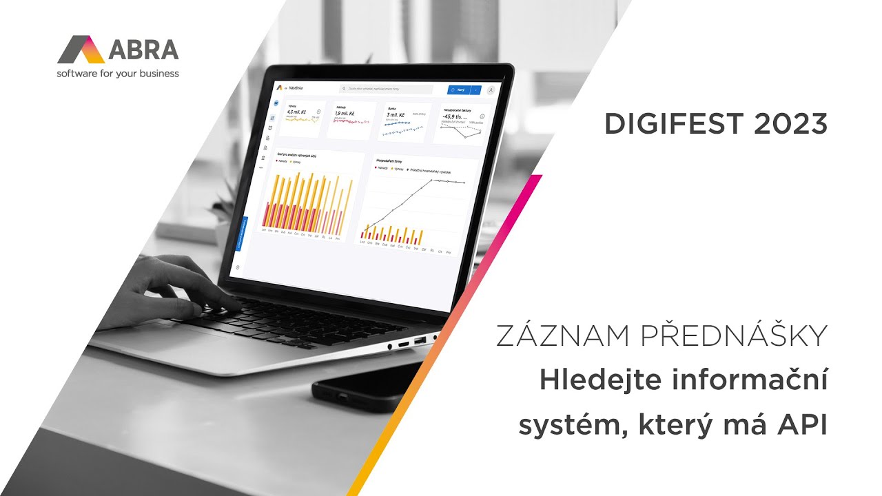 DIGIFEST 2023: Hledejte informační systém, který má API (ZÁZNAM PŘEDNÁŠKY)