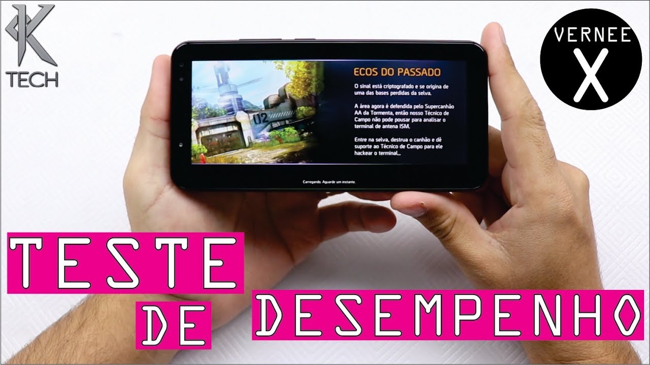 TESTE DE DESEMPENHO COM JOGOS VERNEE X