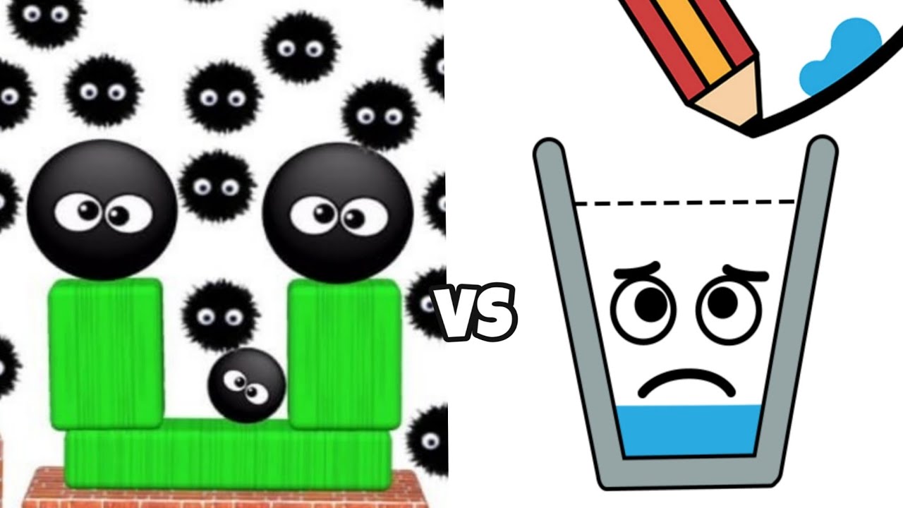 Happy Glass Puzzle VS Hide Ball Brain Teaser Logic Puzzle Merge Gameplay Double!