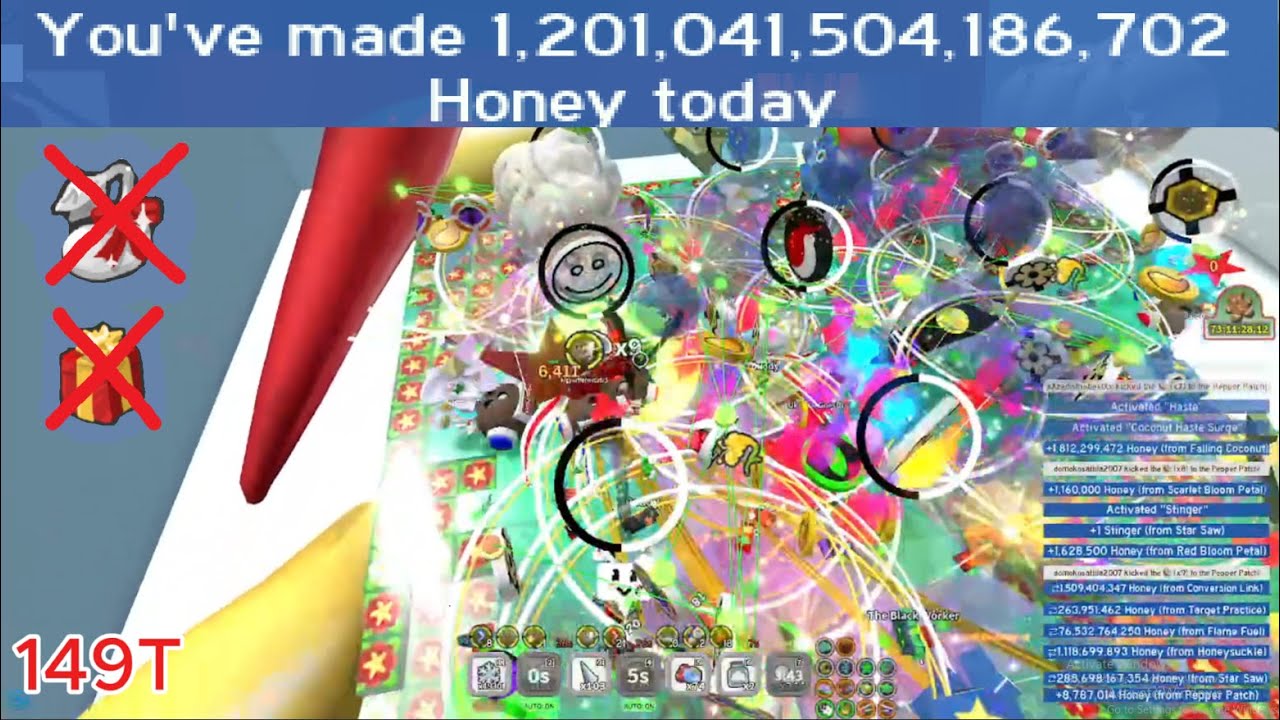1.2QD RED HIVE BOOST (NO HONEYDAY/FESTIVE BEAN) │ BEE SWARM SIMULATOR