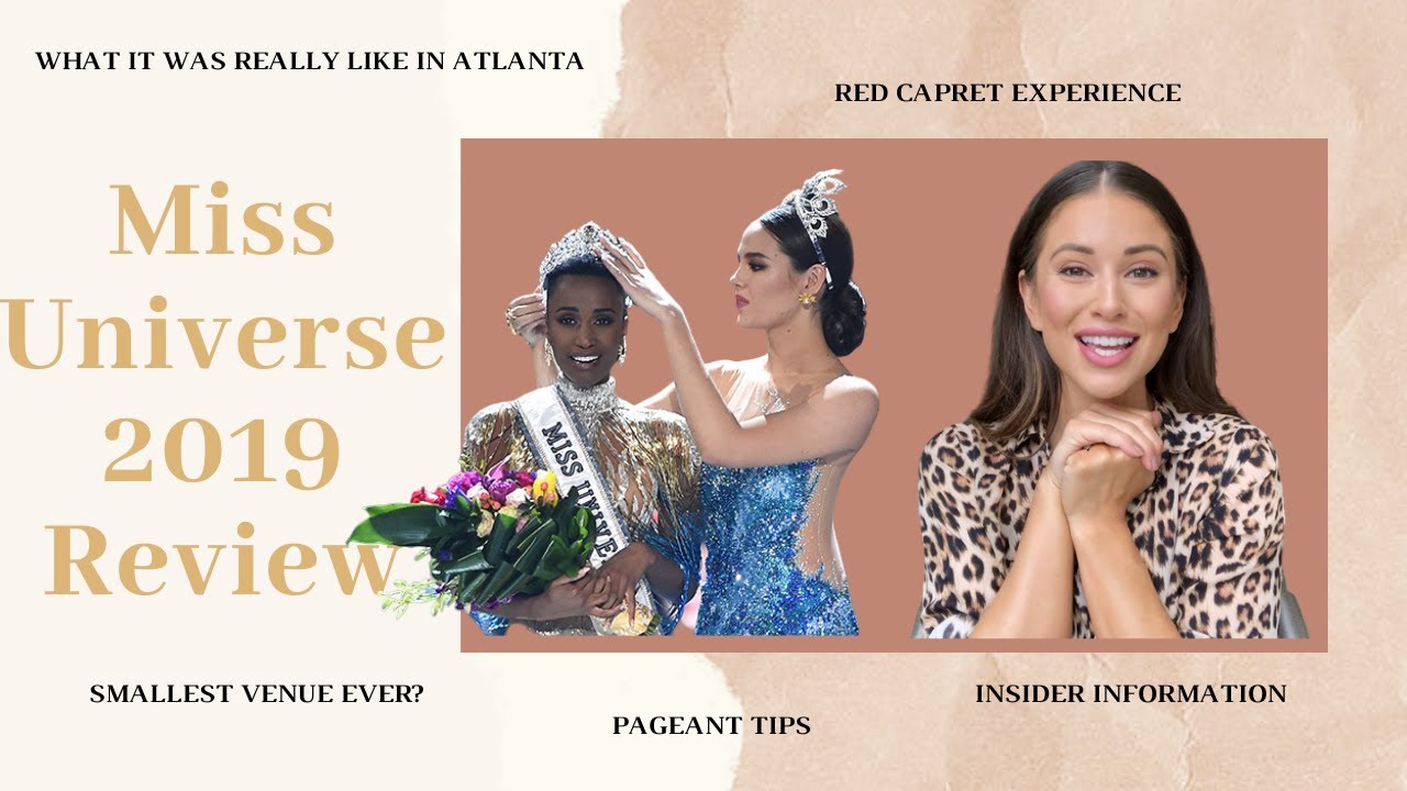 MISS UNIVERSE 2019 SHOW REVIEW | There in person. What it was really like.