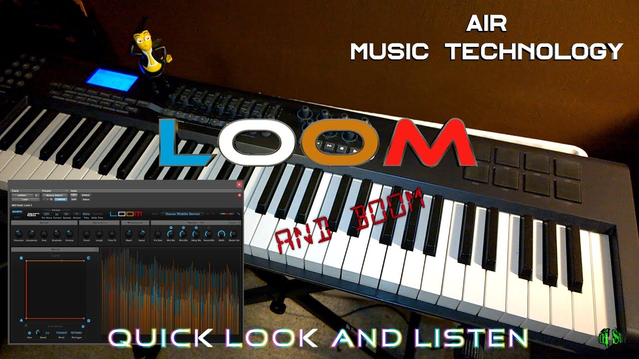 AIR Music Tech - LOOM (и BOOM) - Быстрый просмотр и прослушивание (Melodic Dub)