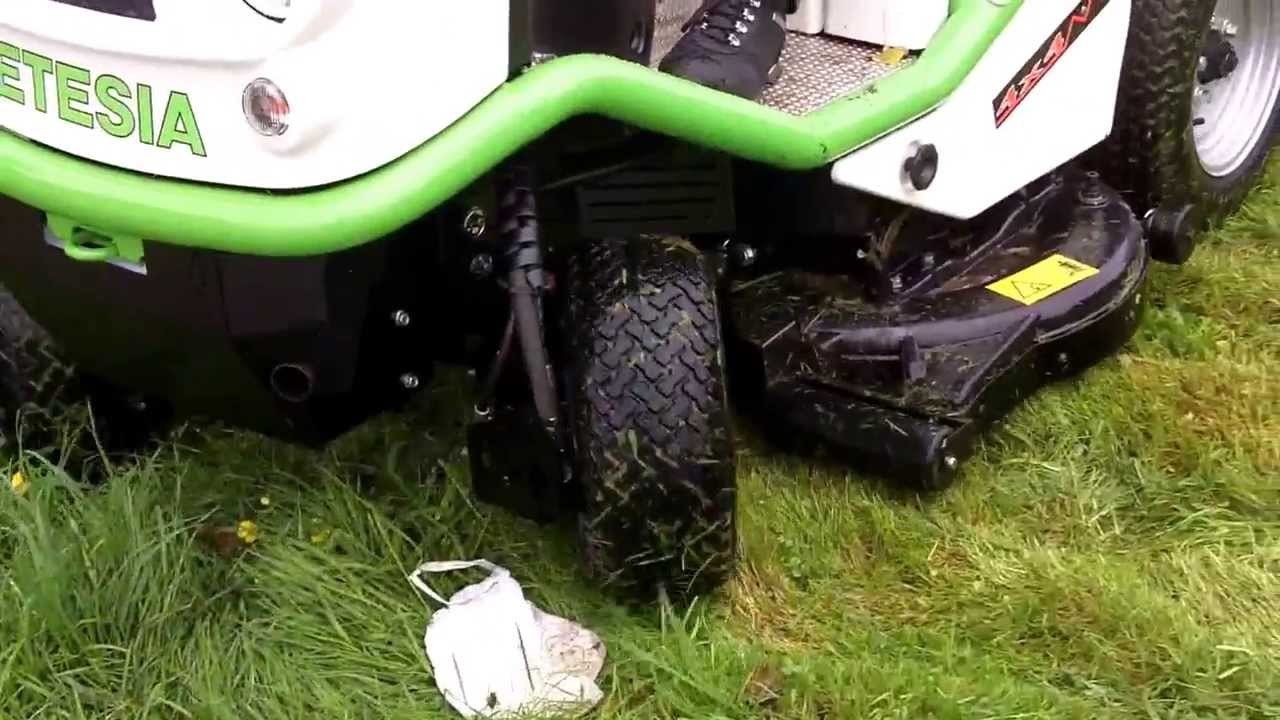 CONQUEST : Autoportée Etesia Hydro 124P HVHP  4x4 aux matinées de l'innovation espaces-verts [2]
