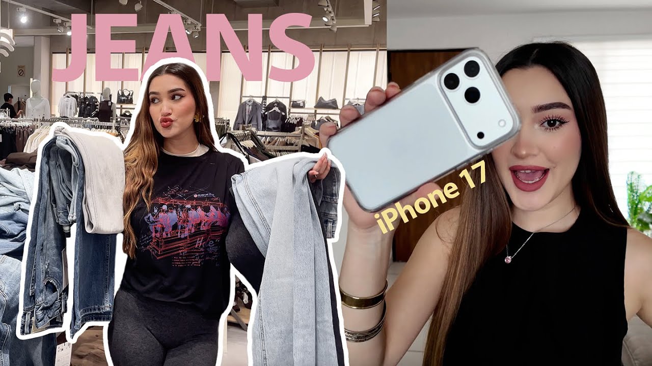 Comprando los pantalones virales | iphone 17 + MakeUp de Sephora