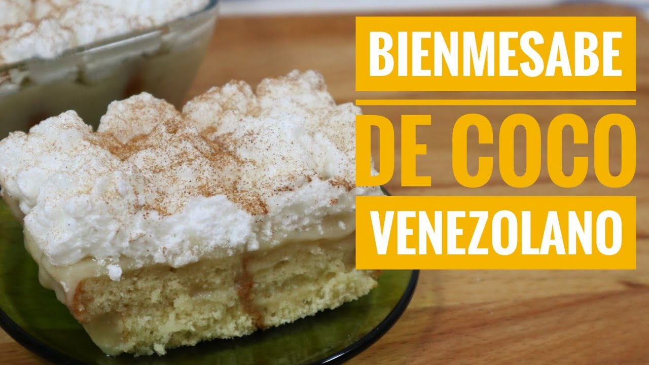 BIENMESABE VENEZOLANO  🇻🇪/ como preparar Bienmesabe de coco Venezolano /Fácil y Rápido
