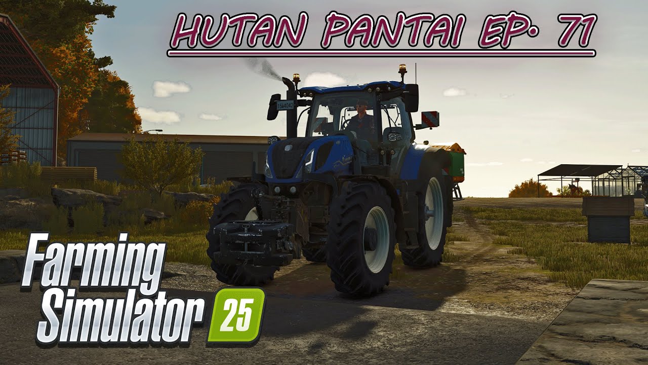 Picking Up Wool. Renting the Spinnery. Poplar Planning. | HUTAN PANTAI EP. 71 | Farming Simulator 25