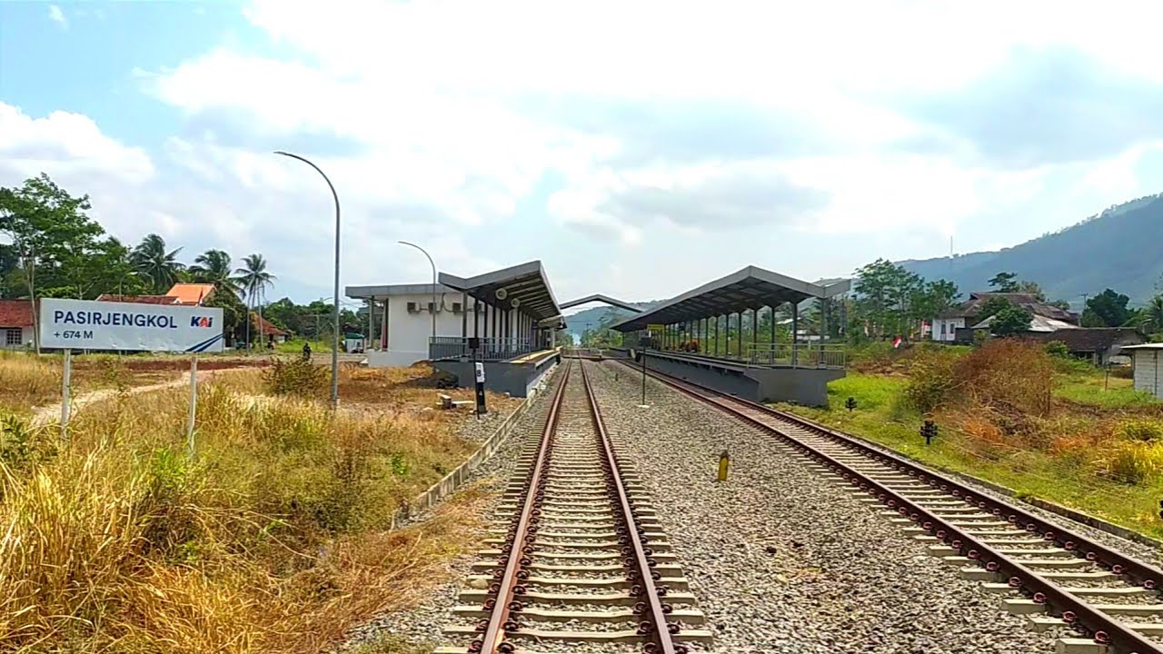 BACKRIDE JALUR CABANG‼️ STASIUN CIBATU SAMPAI STASIUN GARUT