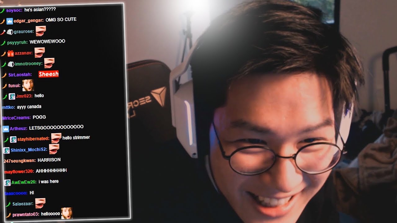 hJune's FACE REVEAL CLIP w/ CHAT REACTION