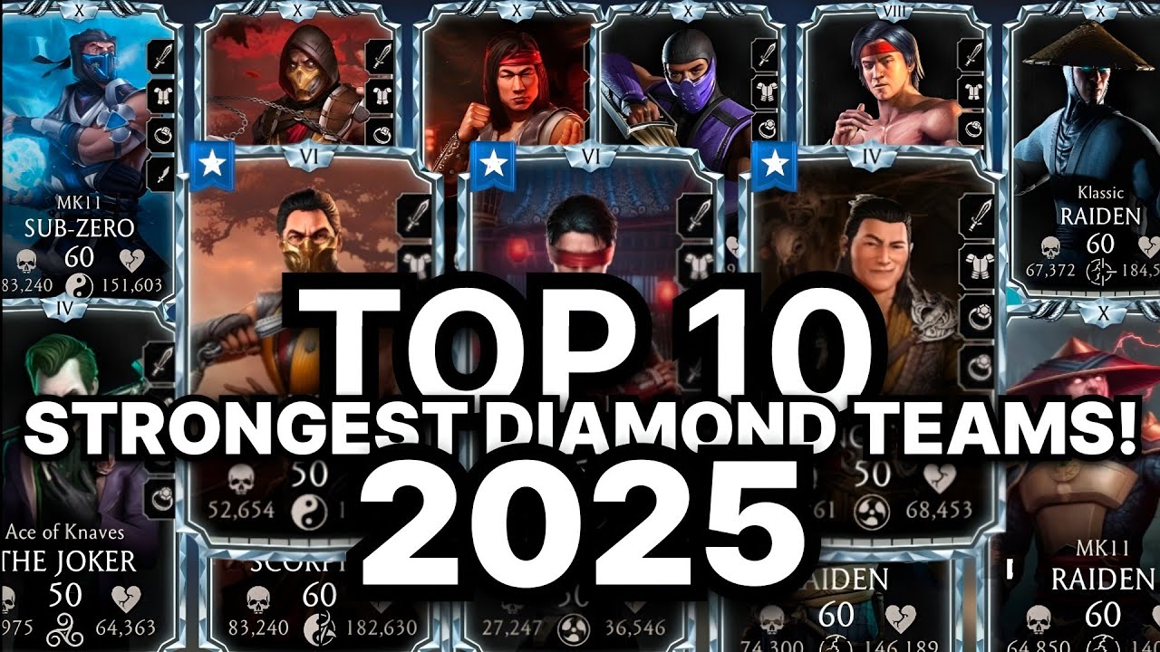 10 лучших/сильнейших команд Diamond Teams 2025 года &mdash; Mk Mobile