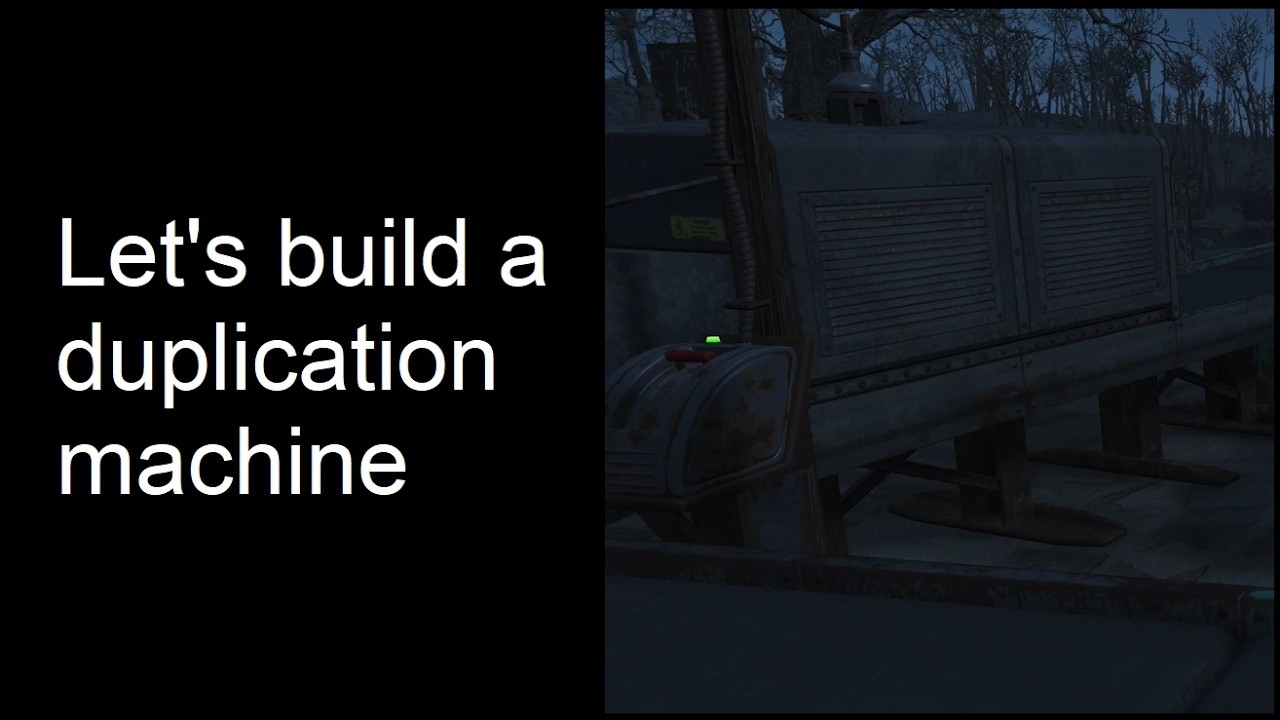 Fallout 4: Duplication Machine