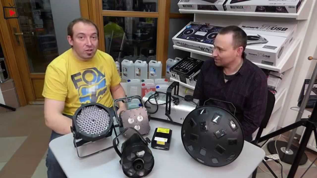 Videocast č. 8 - Světelná technika pro mobilní djs