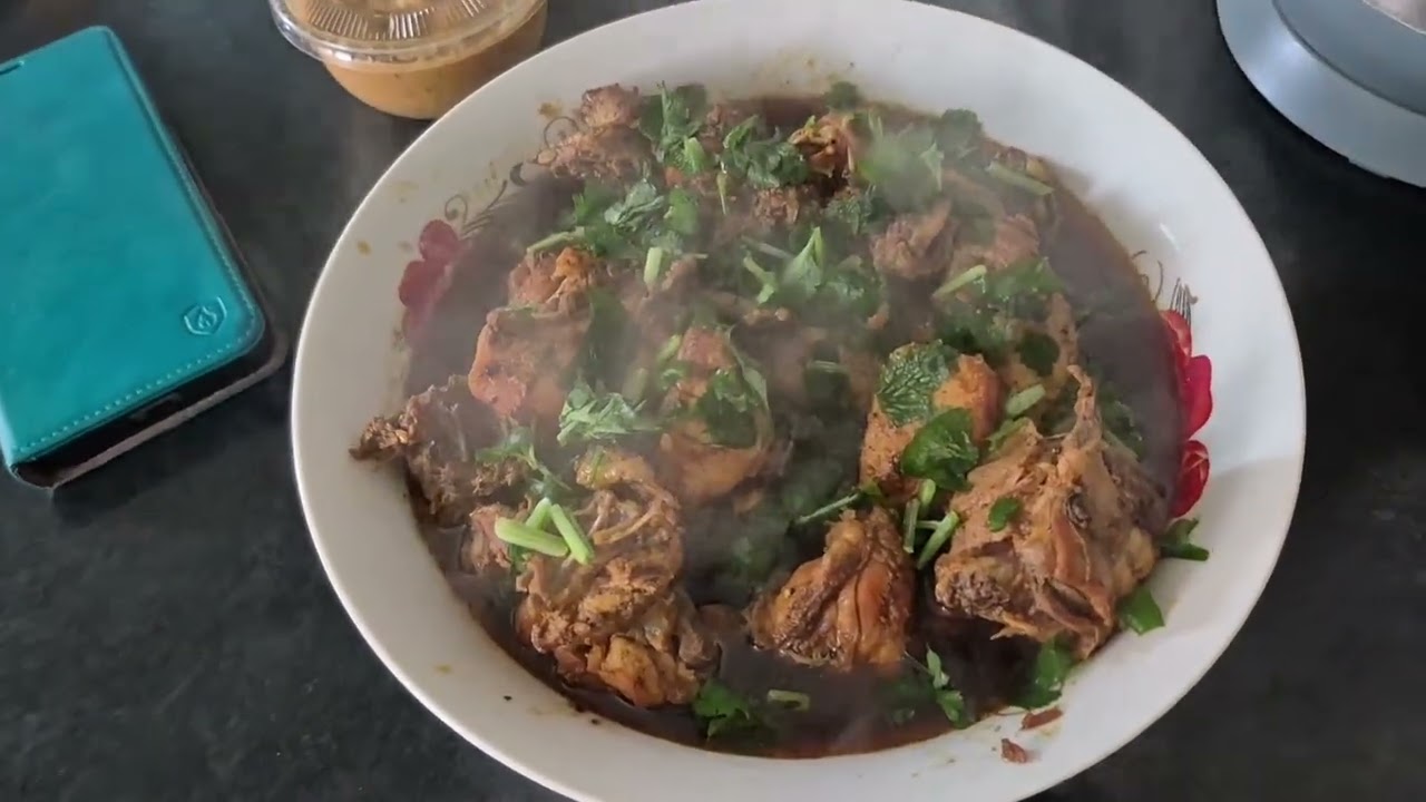 Nepali style Dhido and Chicken curry recipe.