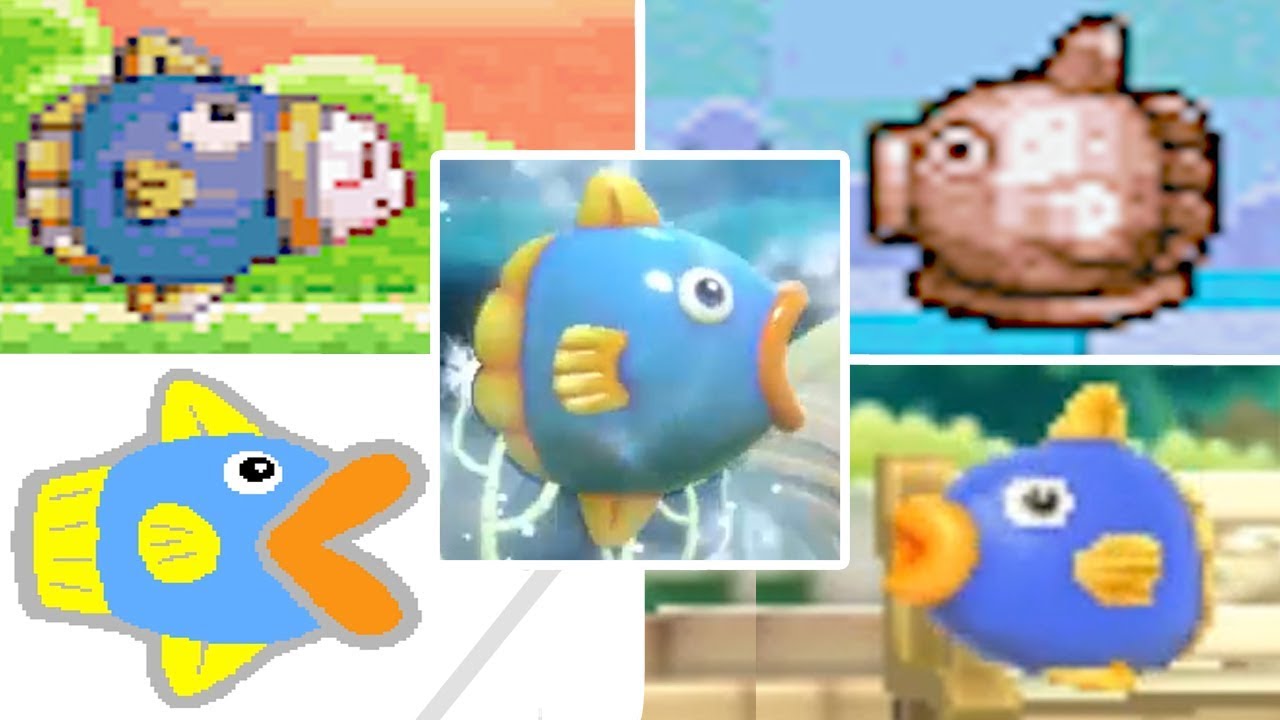 Evolution of Kine in Kirby Games (1995 - 2018)
