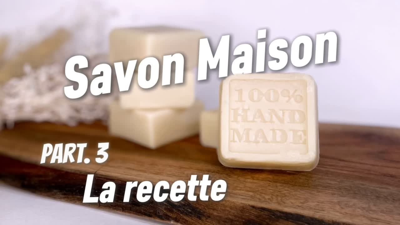 Spécial débutant : Ton 1er Savon 🧼  Part.3 🥣 Recette  - Saponification à froid