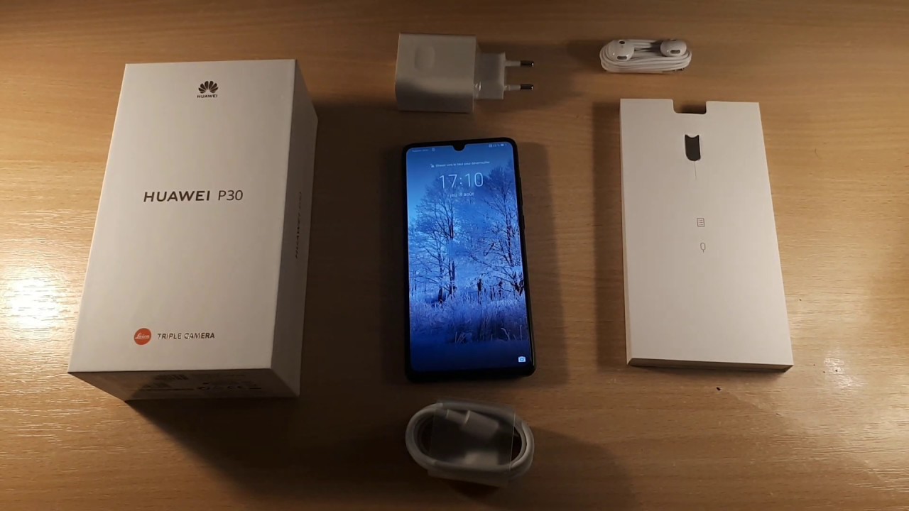 UNBOXING du Huawei P30 + Premières impressions