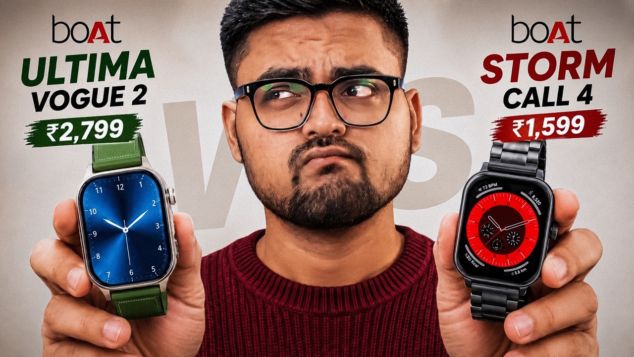 India's FIRST Type-C Smartwatch! 😳 Ultima Vogue 2 & Storm Call 4 Review🔥⌚