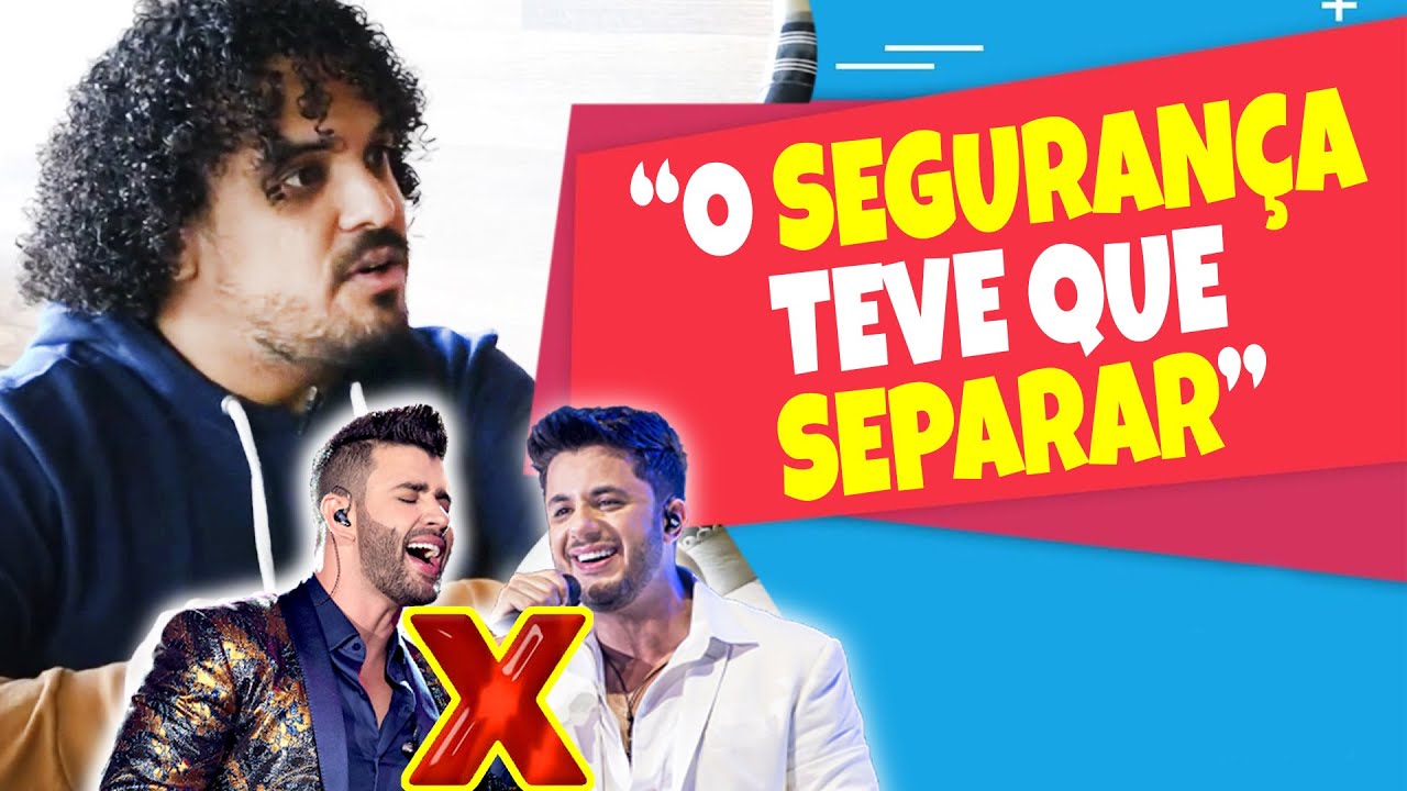 GUSTTAVO LIMA E CRISTIANO ARAÚJO BRIGARAM NO VILLA MIX POR CAUSA DE UMA MÚSICA | Bigair Dy Jaime