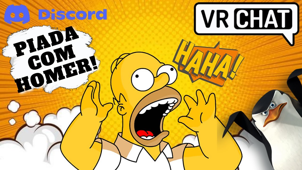 IMITANDO CAPITÃO DOS PINGUINS NO VR CHAT E DISCORD PARTE 3