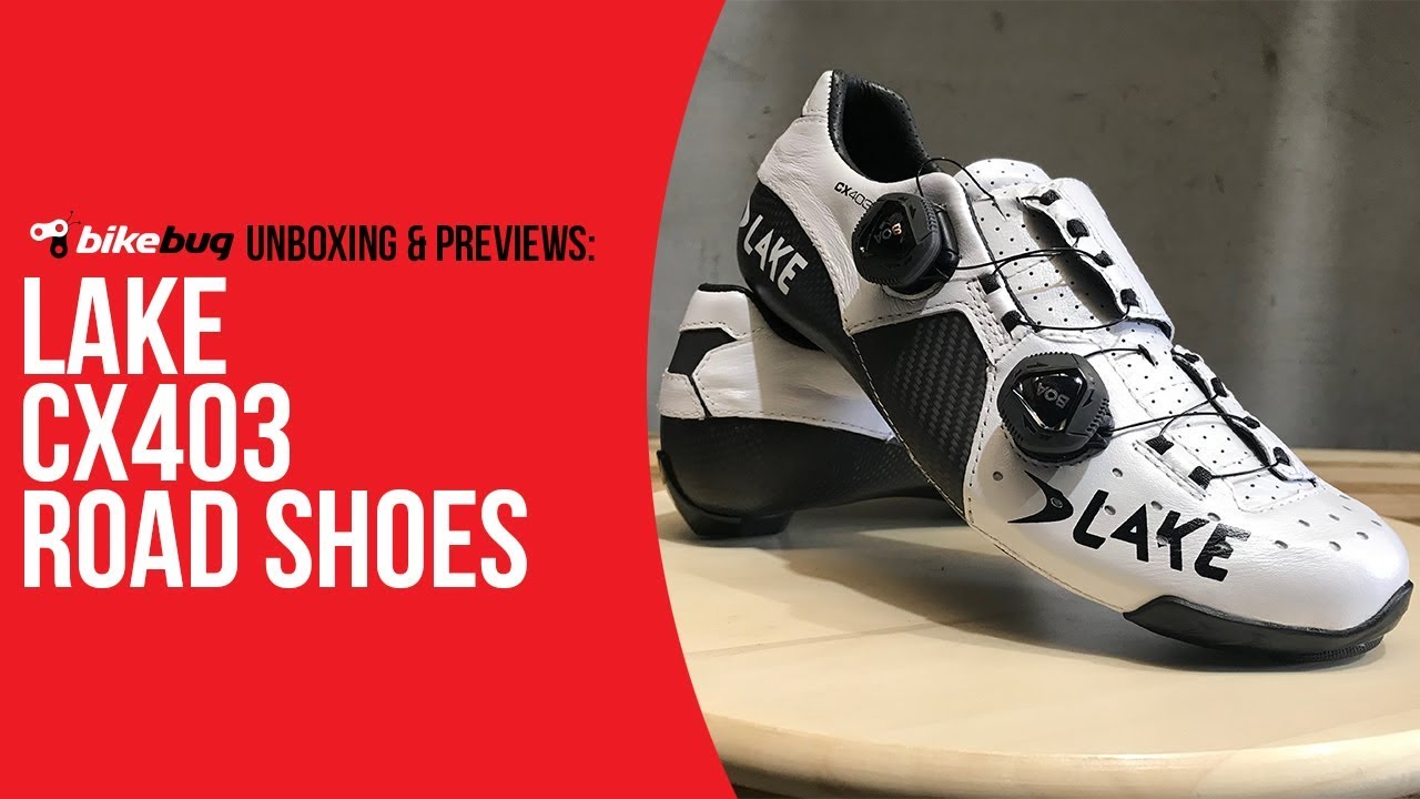 Lake CX 403 Road Shoes Unboxing | Bikebug