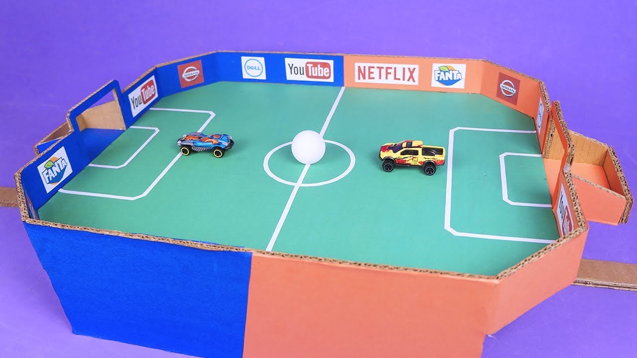 FAÇA UM INCRÍVEL JOGO DO ROCKET LEAGUE EM CASA