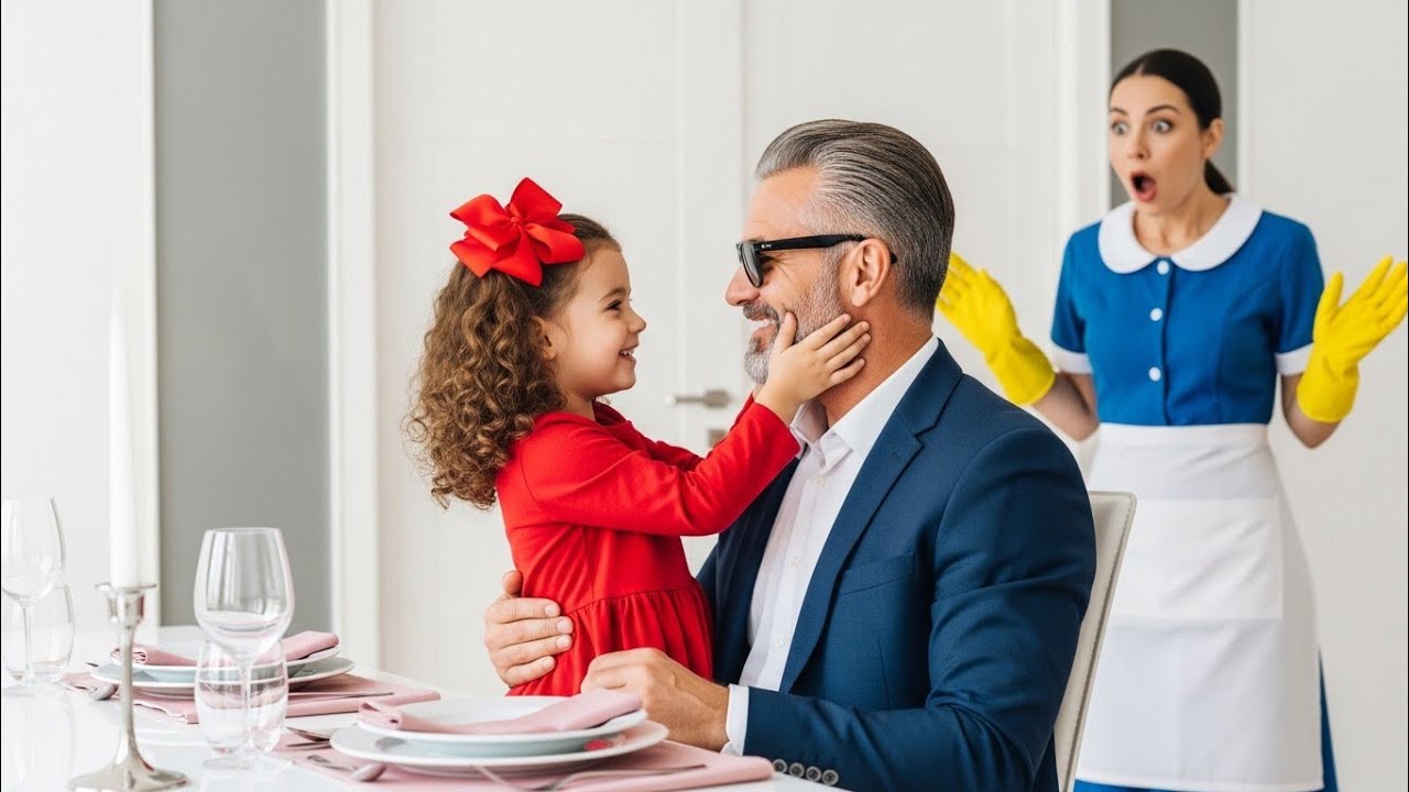 Millonario Vive en Silencio 7 Años… Una Niña Cambió Su Vida Para Siempre