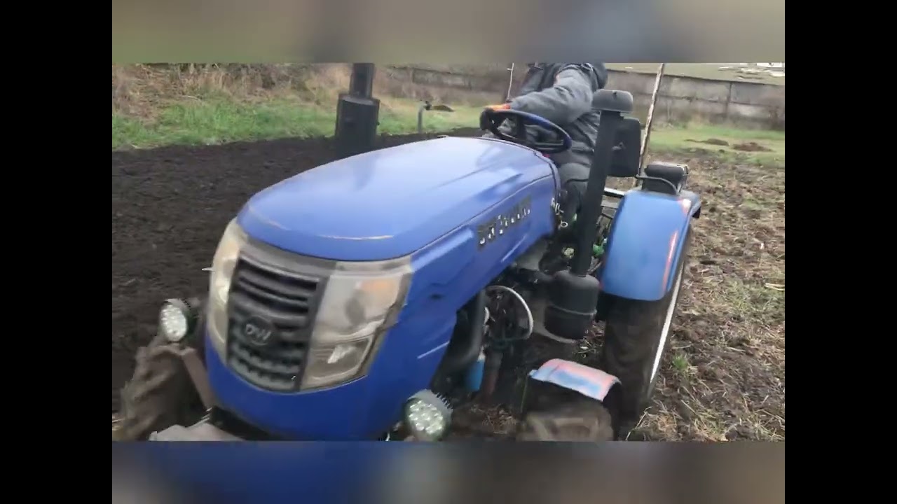 Мінітрактор ДВ 244 АНТ Оранка бомет 2-25 (на Зимой)🚜🌤️