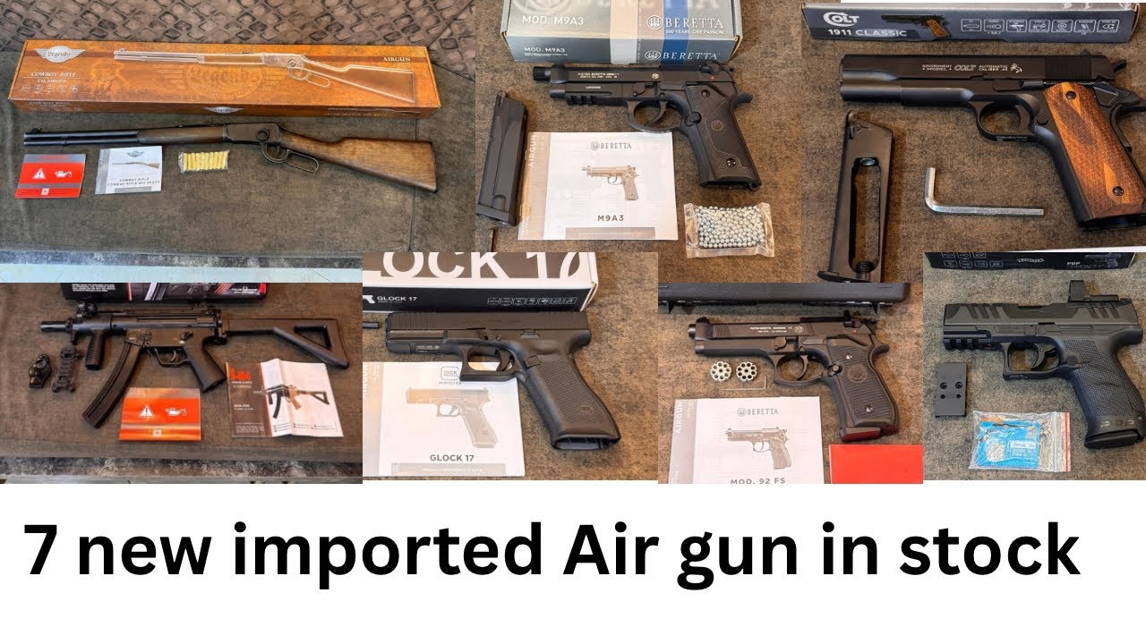 Beretta M92FS ,Beretta M9a3 and may Air gun back in stock 