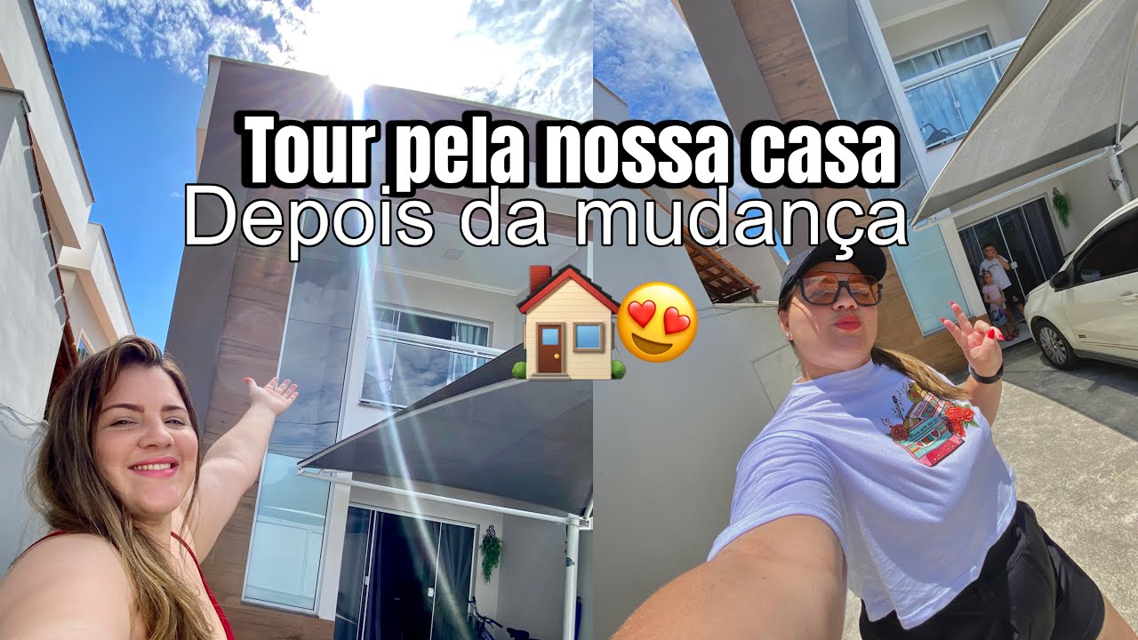 TOUR PELA CASA NOVA DEPOIS DA MUDANÇA | Tudo no lugar! 🥰🏠✨