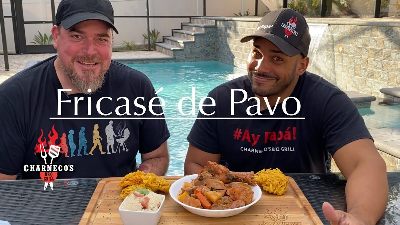 Fricase de Pavo a lo Boricua con Pitmaster Lucca EP#177 #pavo #acciondegracias #fricase