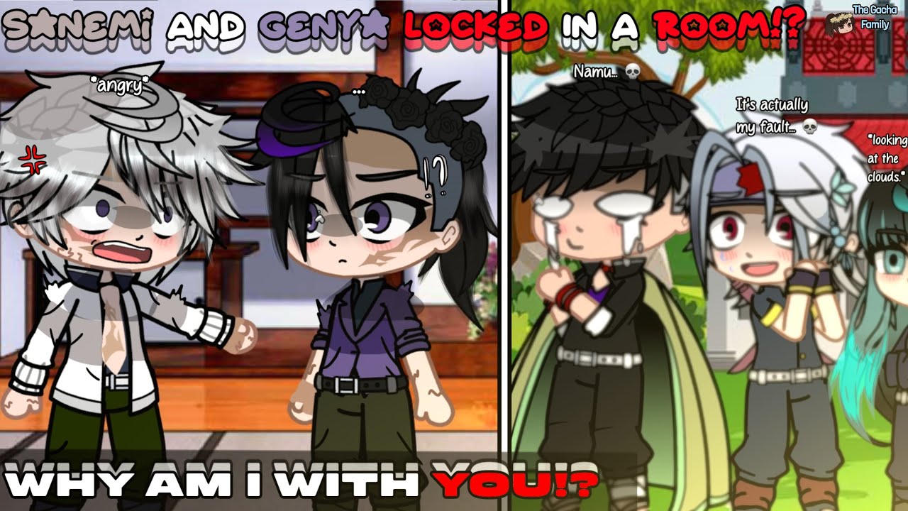 𝙆𝙉𝙔 // 😤Sanemi And Genya Locked In A Room!?😤 // Gacha Club x Demon Slayer