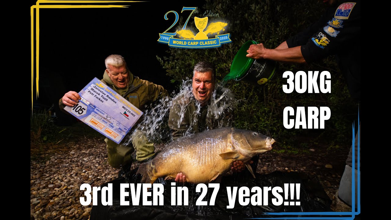 30KG CARP! 🐋🐋🐋 - #25WCC event highlights