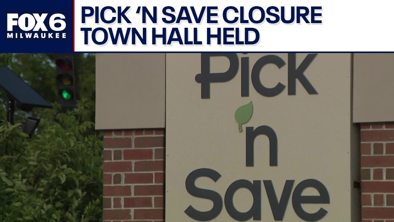 Emergency town hall for Pick 'n Save stores closing in Milwaukee | FOX6 News Milwaukee