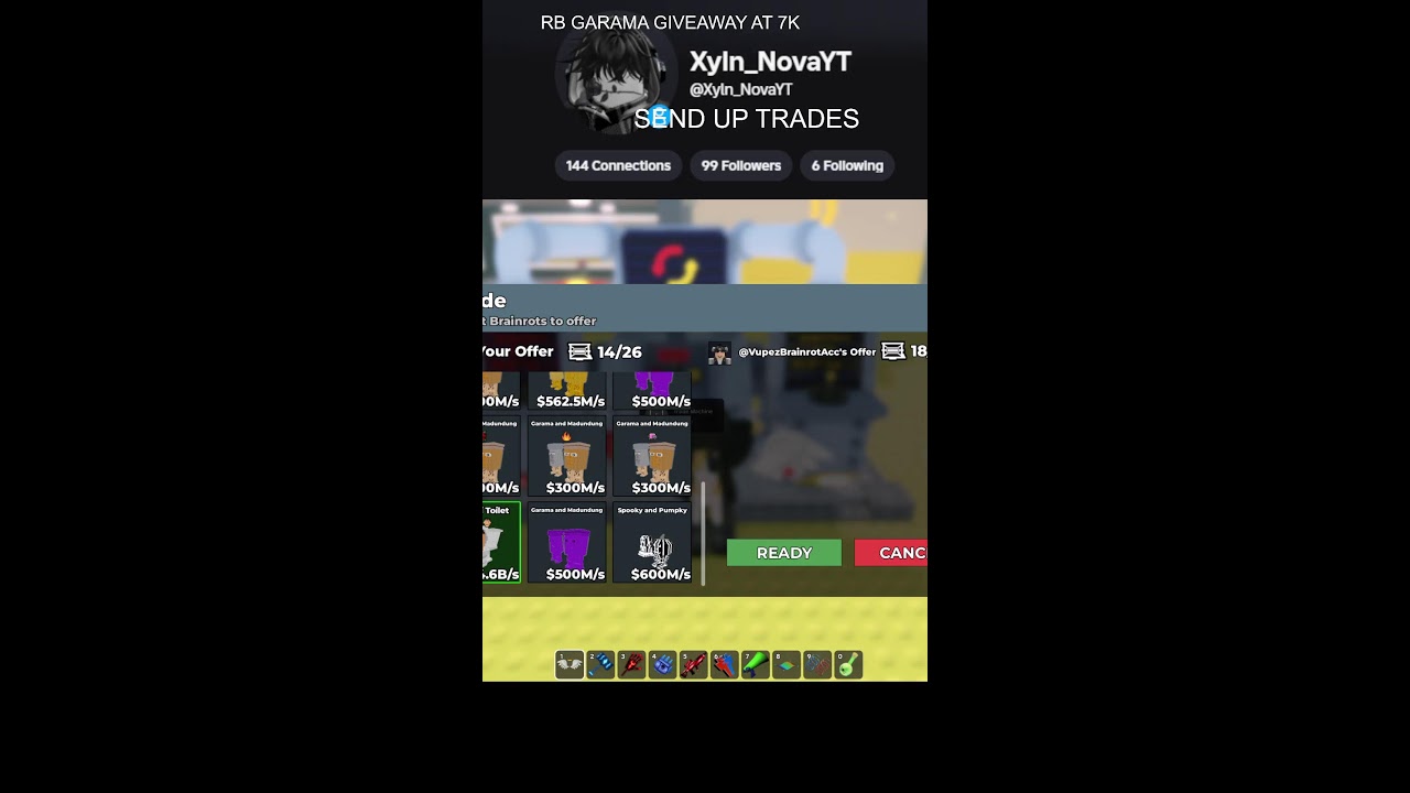 TRADING AND PVPING IN SAB WITH VIEWERS (LIVE)
