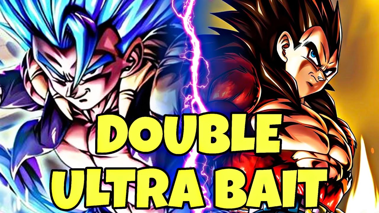 Double Ultra Bait Banner Vegeta ssj4/SSG Gogeta Dragon Ball Legends