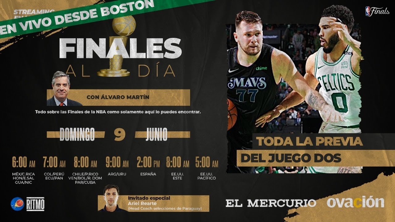 FINALES AL D&Iacute;A #6 🏀 | &Aacute;LVARO MART&Iacute;N Y COACH REARTE | DOM 9.JUN.24 | Ritmo NBA