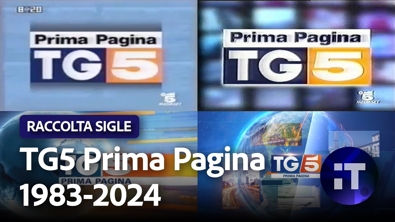Raccolta sigle - TG5 Prima Pagina (1983-2024)