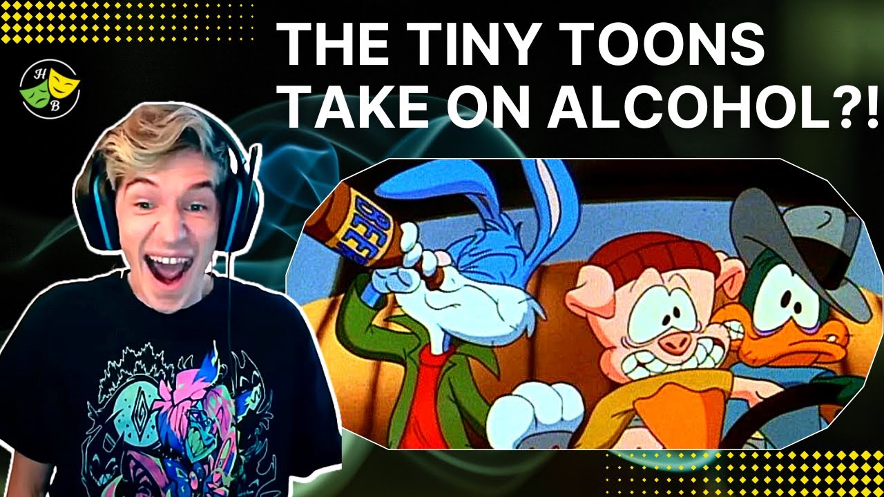We Reacted to the Tiny Toons Alcohol PSA!