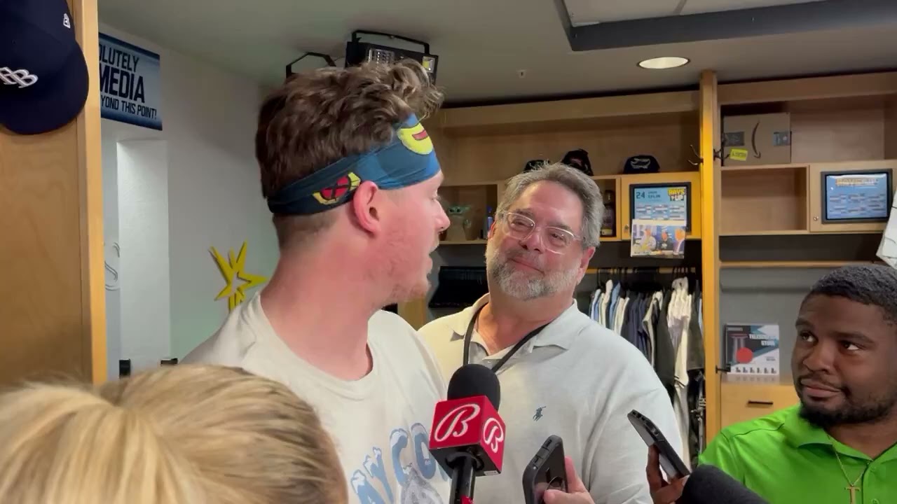 Pete Fairbanks is the KING of the postgame interview