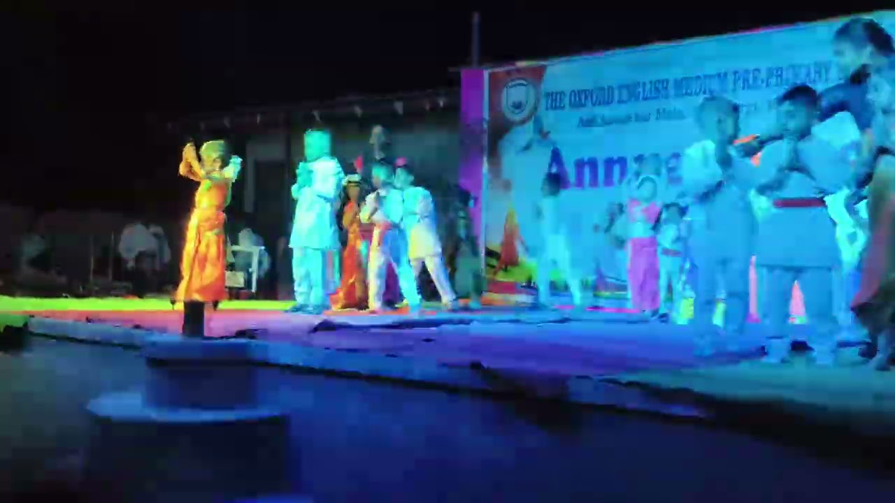 3rd Annual day celebration in The Oxford English Medium school Sambargi 