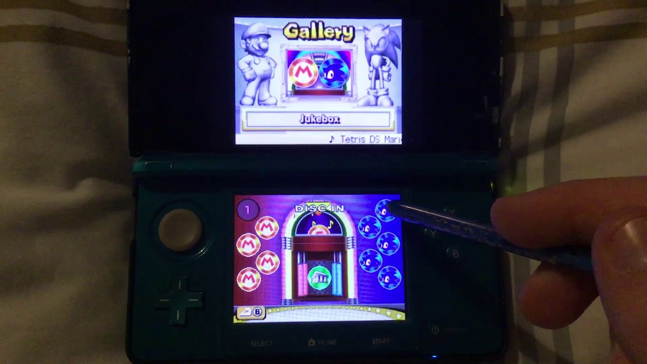 Part 1 of Mario and Sonic at the Olympic Games, gameplay of Gallery.