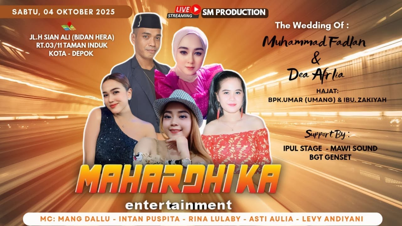 MAHARDHIKA ENTERTAINMENT I SM PRODUCTION DEPOK