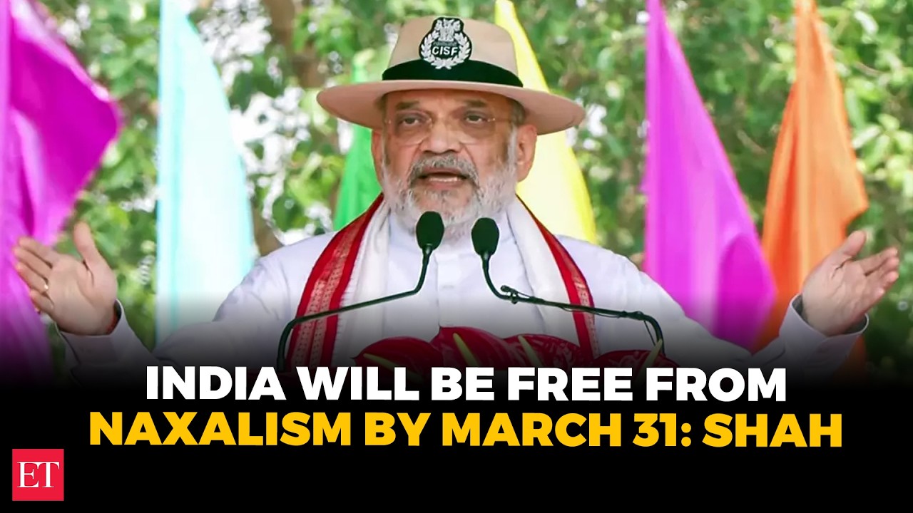March 31, 2026: Amit Shah sets deadline to end Naxalism in India