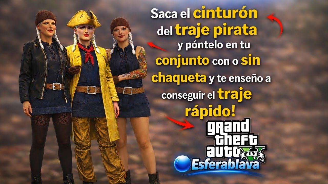Saca el cinturón del traje pirata y póntelo en otro outfit, GLITCH! 