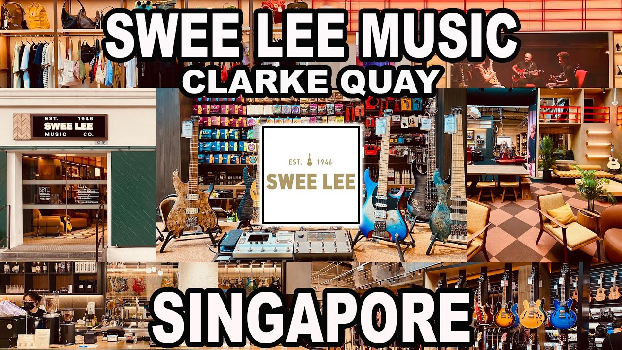 e.30 - SWEE LEE MUSIC CLARKE QUAY SINGAPORE - Coffee Shop, Lounge, Record Store, Instrument, Cellar