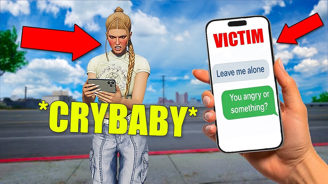 Making This E-Girl CRASH OUT Over a Phone Call in GTA RP
