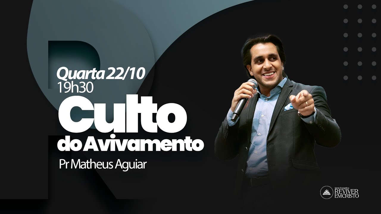 🔴 LIVE | CULTO DO AVIVAMENTO | PR. MATHEUS AGUIAR | REC ALAGOAS | 22/10/2025
