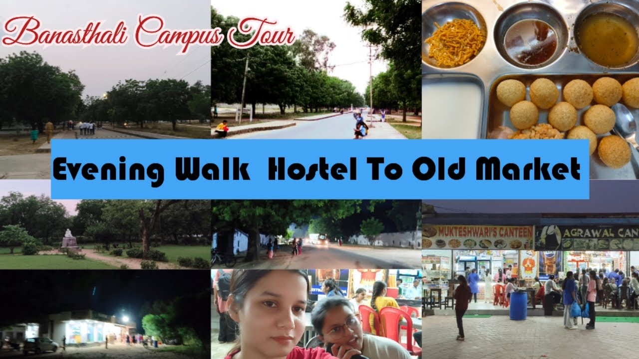 Banasthali Vidyapith Campus Tour | Hostel To Old Market Vlog